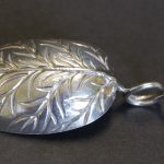 18thc Silver Caddy Spoon